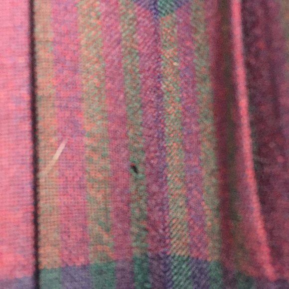 VINTAGE CORINA PLEATED PLAID SKIRTS SIZE 12 - Picture 7 of 8